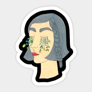 Flower Tears Sticker